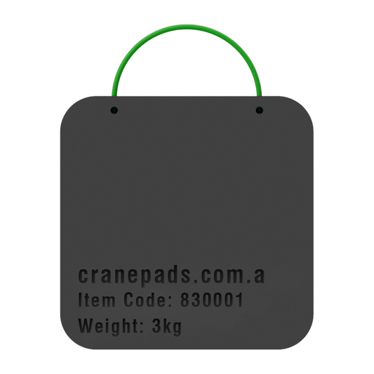 300 x 300 x 30mm Crane Outrigger Pad