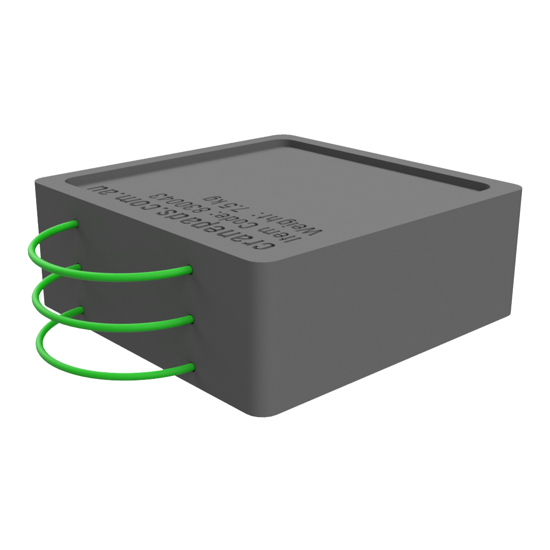 400 x 400 x 50 stackable crane outrigger pad