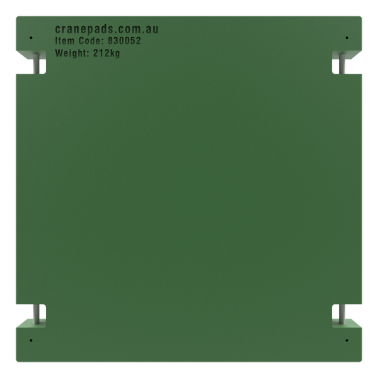 1500 x 1500 x 100mm Heavy-Duty Crane Outrigger Pad