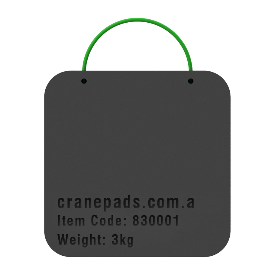 300 x 300 x 30mm Crane Outrigger Pad