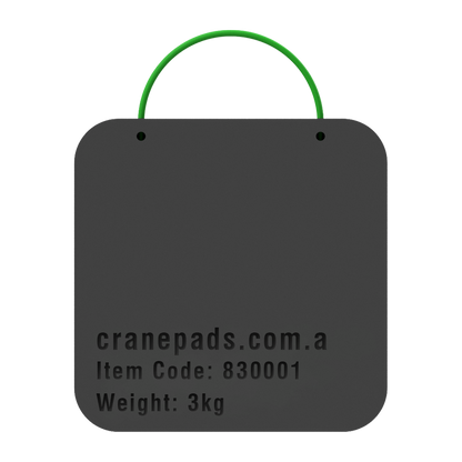 300 x 300 x 30mm Crane Outrigger Pad