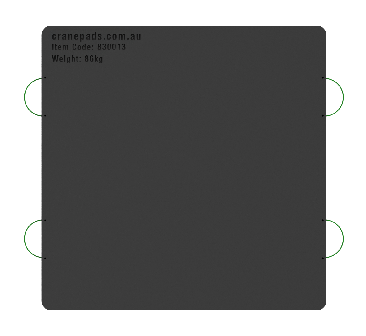 Cranepads - Engineer Certified Outrigger Pads